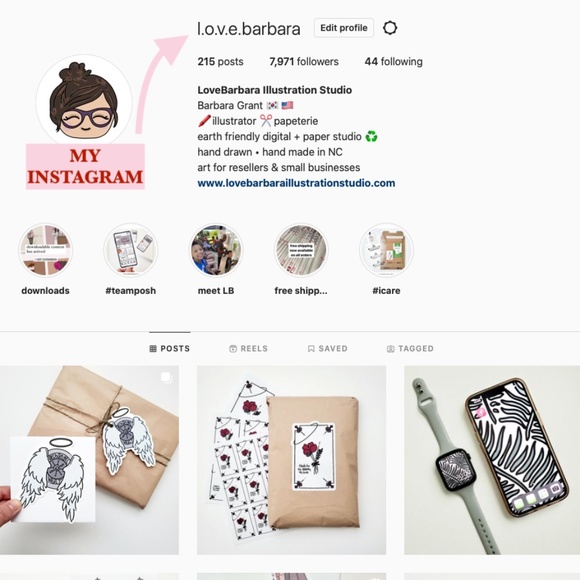 LB071 STICKERS Custom Poshmark Stickers Thank You For Supporting this Posh Mama - Picture 2 of 6